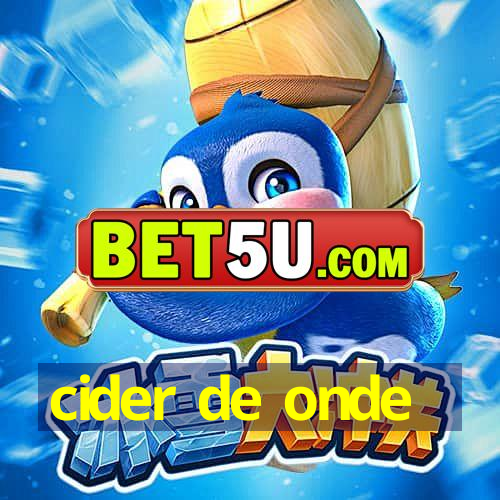 cider de onde